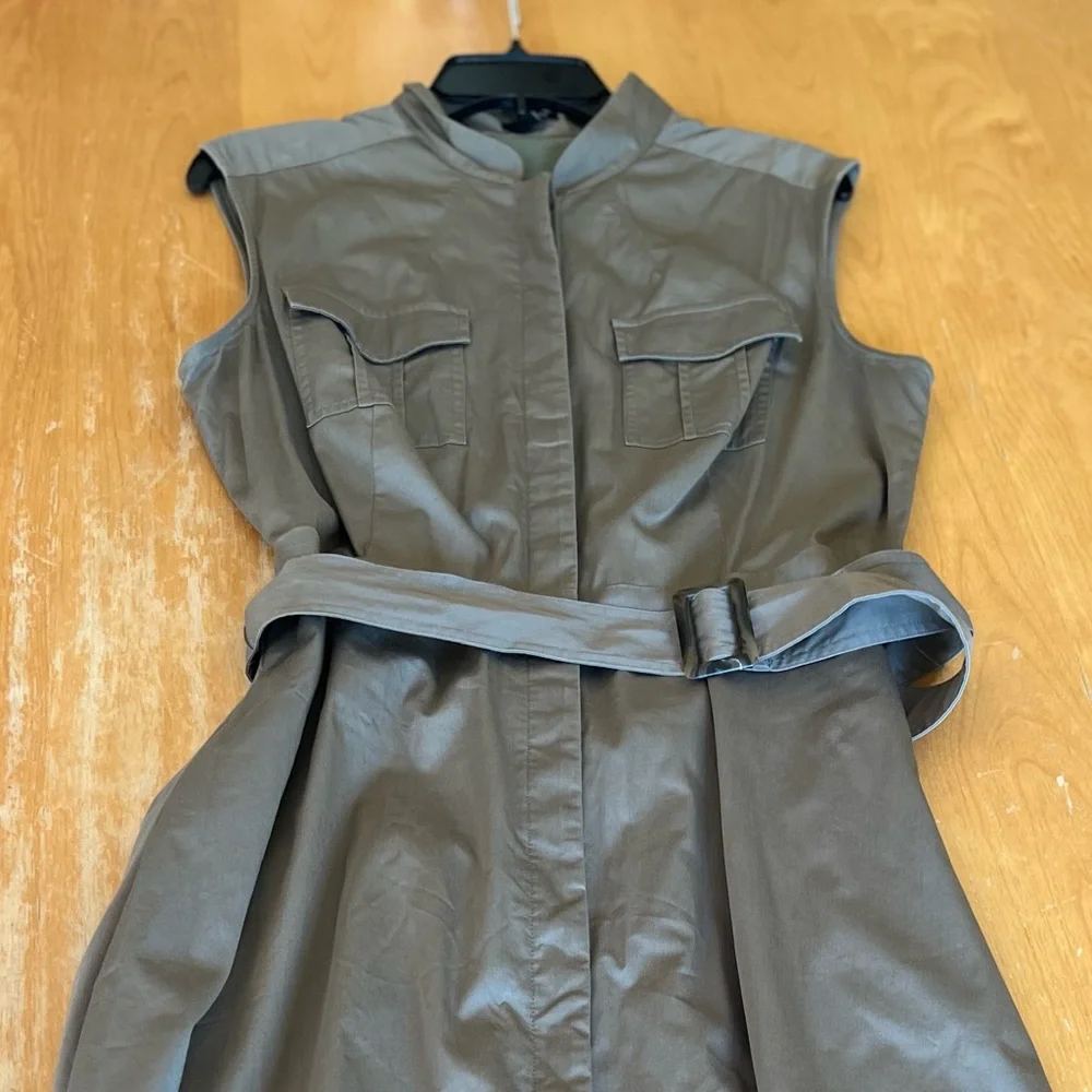Ann Taylor Belted A-Line Dress - Picture 9 of 10